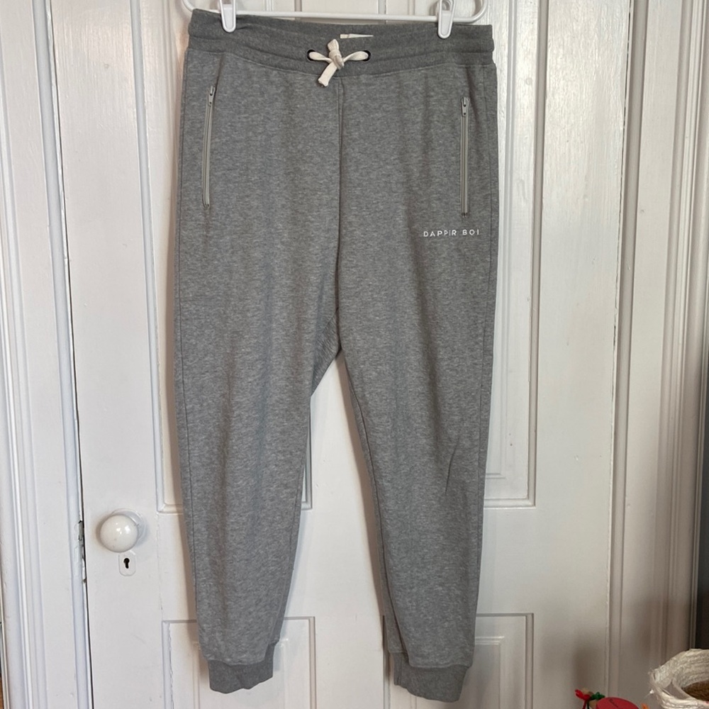 Dapper Boi Gray Jogger Sweatpants